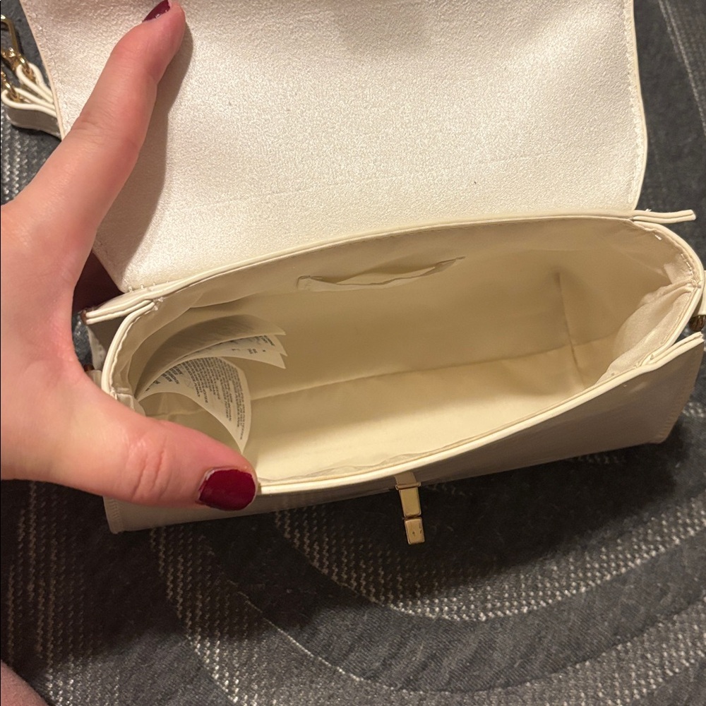 H&M Cream Mini Handbag - Picture 4 of 4